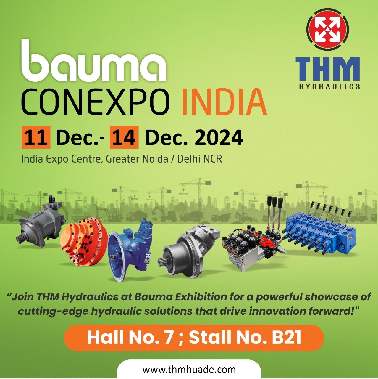 Bauma Conexpo India 1