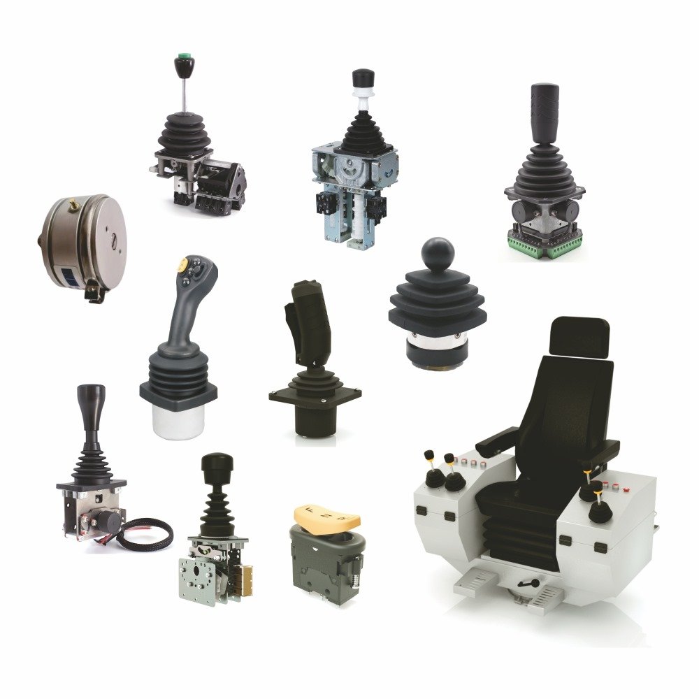 THM – Industrial Joystick – Fingertip Switch – Limit Switch – Control Console
