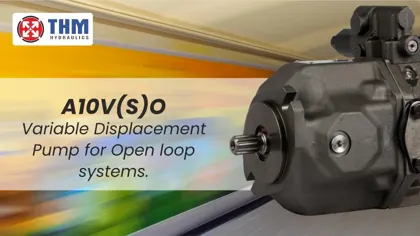 THM HUADE A10VSO – The Ultimate Variable Displacement Pump for Open Loop Systems