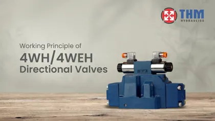 Understanding the Working Principle of 4WH/4WEH Directional Valves