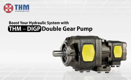 Boost Your Hydraulic System with THM – DIGP Double Gear Pump