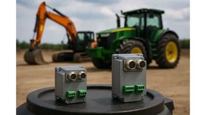 Compact Servo Drives for Mobile Equipment: Smart Control in Tight Spaces