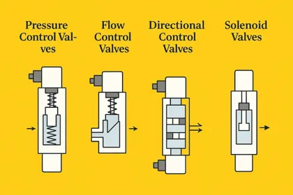 Common Types of Proportional Valves and Their Differences