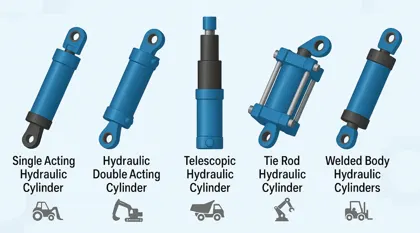 Types of Hydraulic Cylinders and Their Industrial Applications