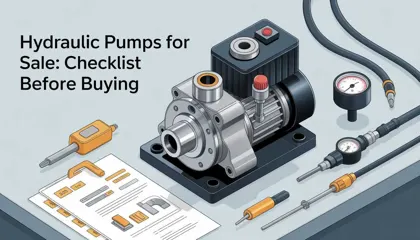 Hydraulic Pumps for Sale: Checklist Before Buying