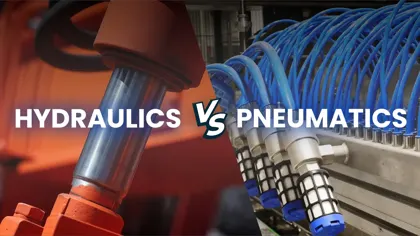 Difference Between a Hydraulic Cylinder and Pneumatic Cylinder