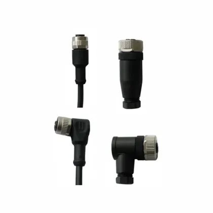 Atom Metric-M12x1 Aviation plug cable