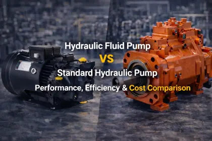 Hydraulic Fluid Pump vs Standard Hydraulic Pump: Performance, Efficiency & Cost Comparison