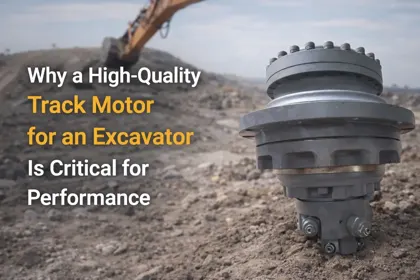 Why a High-Quality Track Motor for an Excavator Is Critical for Performance