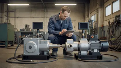 Power Density Comparison of Electric Hydraulic Pump Configurations