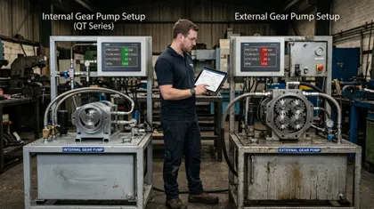 Design Trade-Offs Between Internal and External Gear Pump Systems