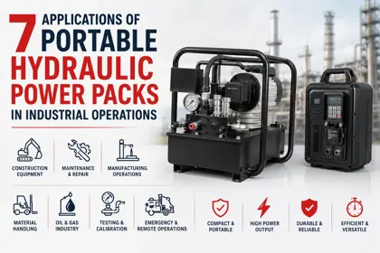 7 Applications of Portable Hydraulic Power Packs in Industrial Operations