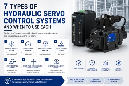 7 Types of Hydraulic Servo Control Systems and When to Use Each