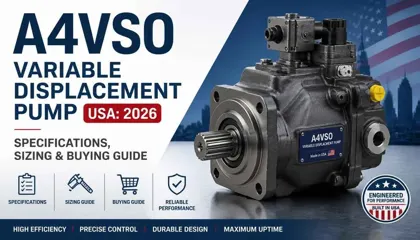 A4VSO Variable Displacement Pump USA: 2026 Specifications, Sizing & Buying Guide