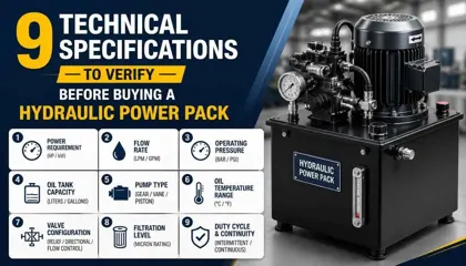 9 Technical Specifications to Verify Before Buying a Hydraulic Power Pack