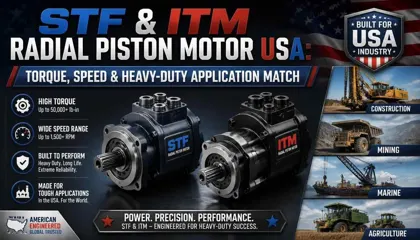 STF & ITM Radial Piston Motor USA: Torque, Speed & Heavy-Duty Application Match