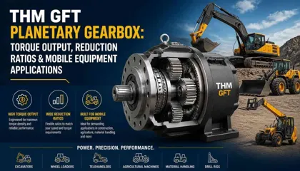 THM GFT Planetary Gearbox: Torque Output, Reduction Ratios & Mobile Equipment Applications