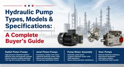 Hydraulic Pump Types, Models & Specifications: A Complete Buyer’s Guide