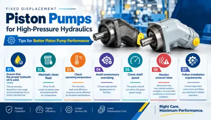 Fixed Displacement Piston Pumps for High-Pressure Hydraulic Applications