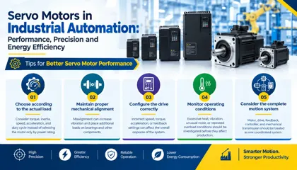 Servo Motors in Industrial Automation: Performance, Precision and Energy Efficiency