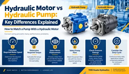 Hydraulic Motor vs Hydraulic Pump: Key Differences Explained