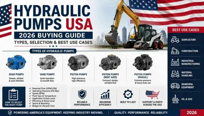 Hydraulic Pumps USA: 2026 Buying Guide — Types, Selection & Best Use Cases